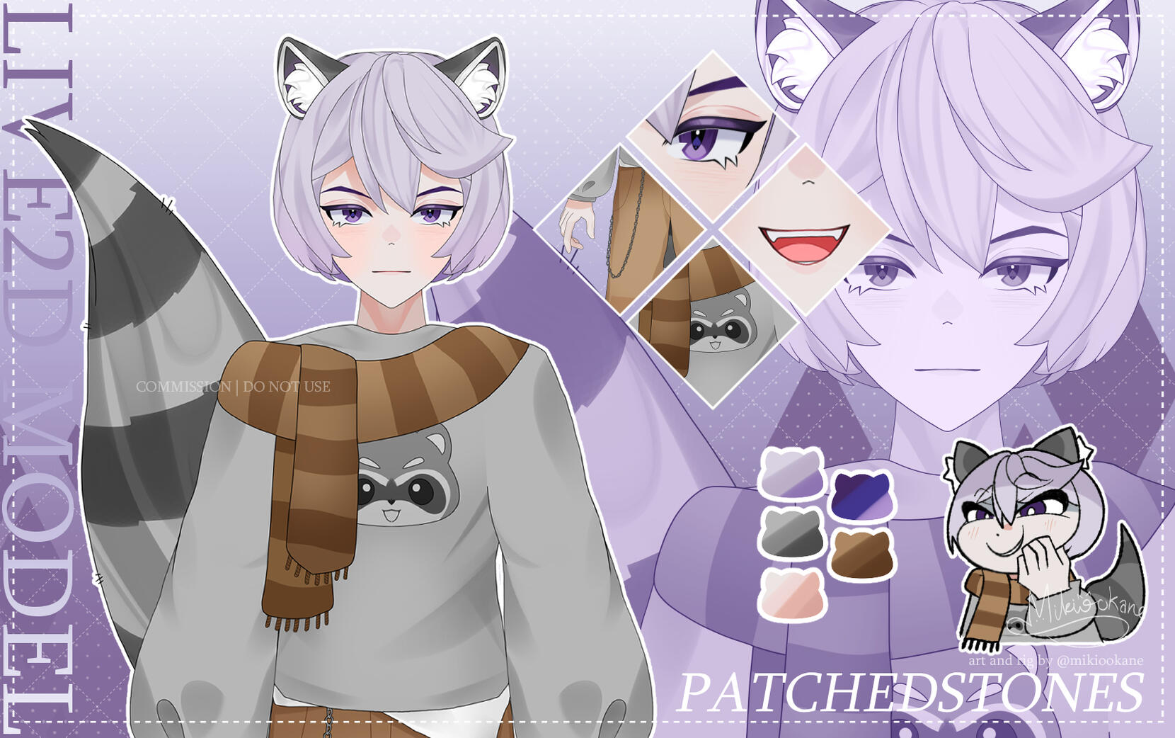 @PatchedStones | Model Sheet